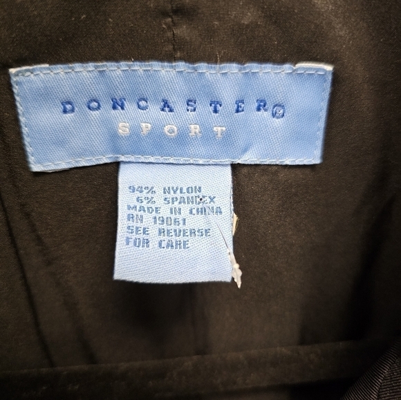 Doncaster Black Button-Up Dress - Picture 4 of 9